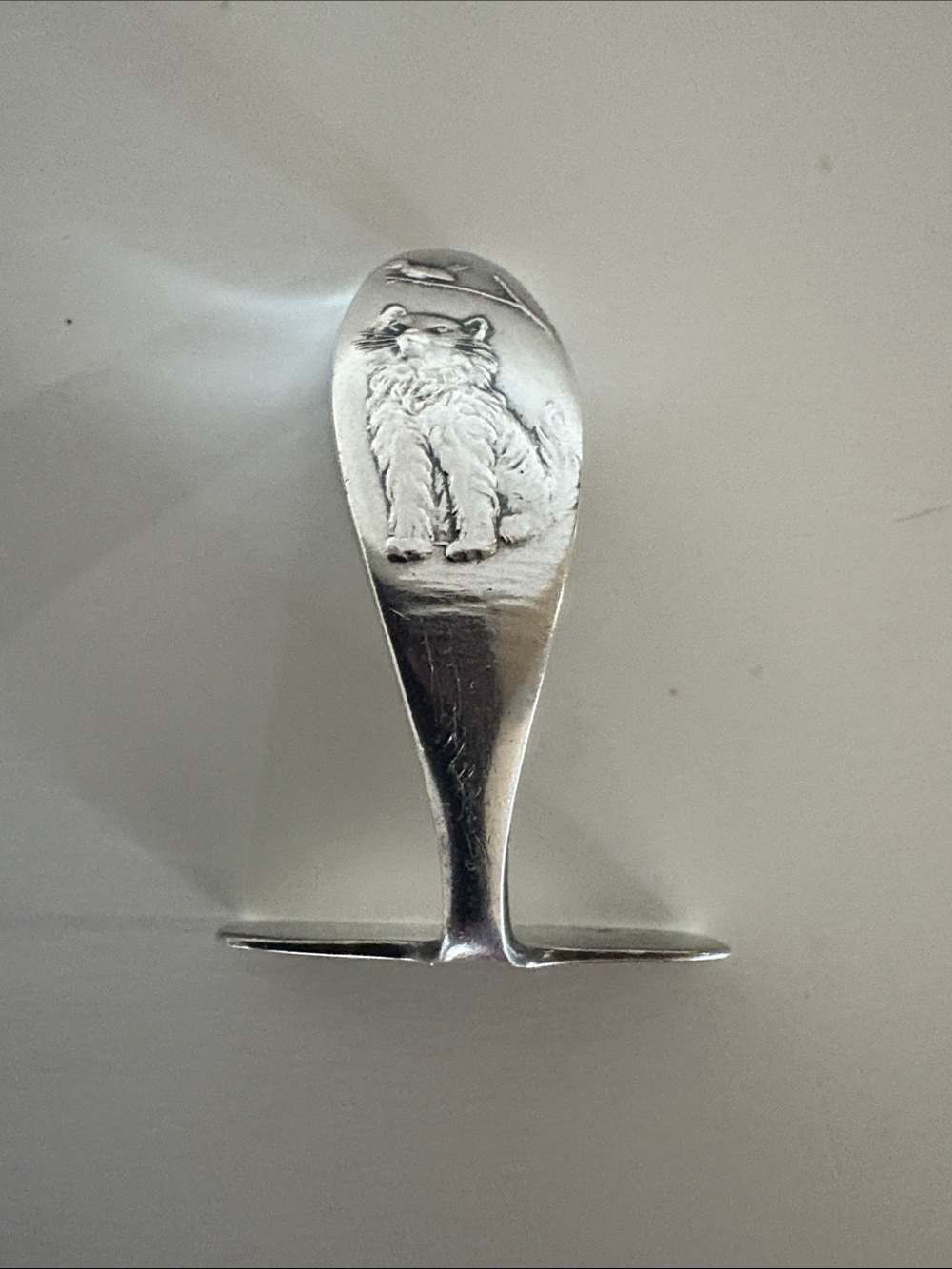 Sterling Silver Baby Food Pusher Vintage